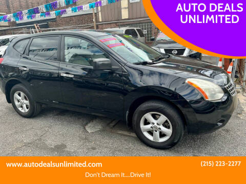 2010 Nissan Rogue for sale at AUTO DEALS UNLIMITED in Philadelphia PA