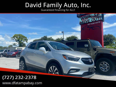 2018 Buick Encore for sale at David Family Auto, Inc. in New Port Richey FL