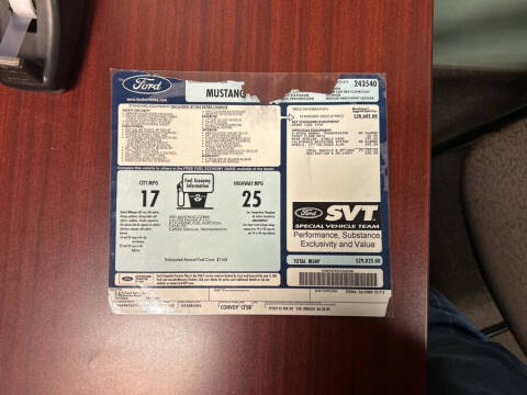 2001 Ford Mustang SVT Cobra