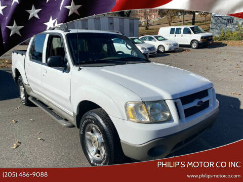 2003 Ford Explorer Sport Trac for sale at PHILIP'S MOTOR CO INC in Haleyville AL