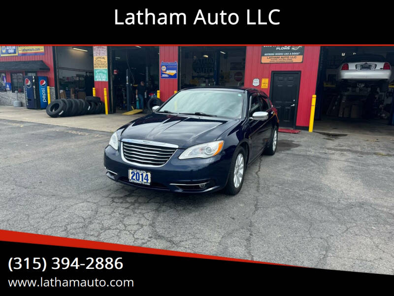 2014 Chrysler 200 for sale at Latham Auto LLC in Ogdensburg NY