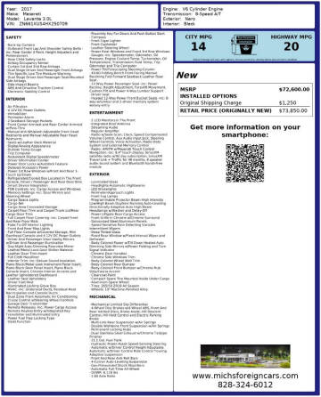 2017 Maserati Levante