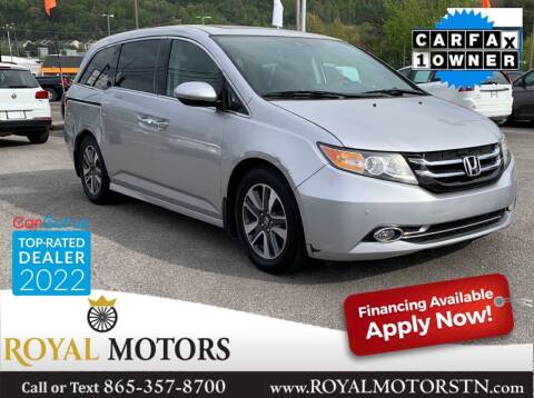 2014 Honda Odyssey for sale at ROYAL MOTORS LLC in Knoxville TN