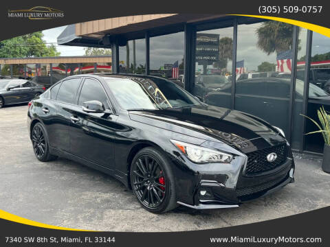 2023 Infiniti Q50 Red Sport 400