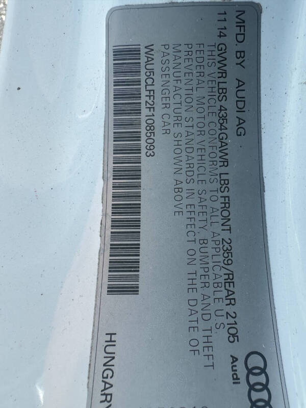 2015 Audi A3 1.8T Premium Plus