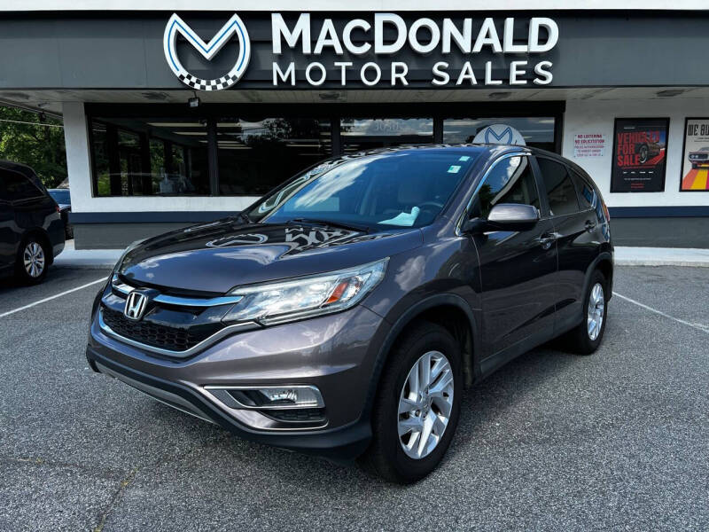 2016 Honda CR-V for sale at MacDonald Motor Sales in High Point NC