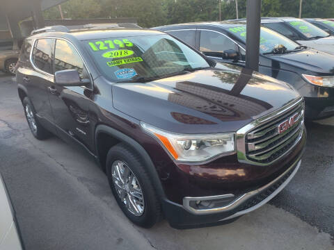 2018 GMC Acadia for sale at DON BAILEY AUTO SALES in Phenix City AL