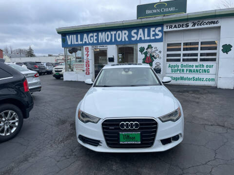 2013 Audi A6 for sale at Village Motor Sales Llc in Buffalo NY