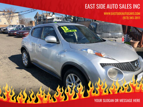 2013 Nissan JUKE for sale at EAST SIDE AUTO SALES INC in Paterson NJ