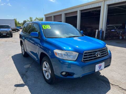 2008 Toyota Highlander for sale at I-80 Auto Sales in Hazel Crest IL