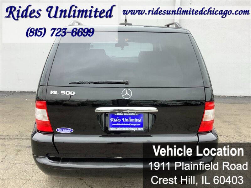 2003 Mercedes-Benz M-Class ML 500