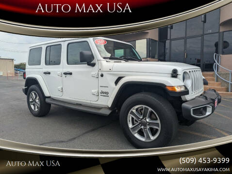 2019 Jeep Wrangler Unlimited for sale at Auto Max USA in Yakima WA