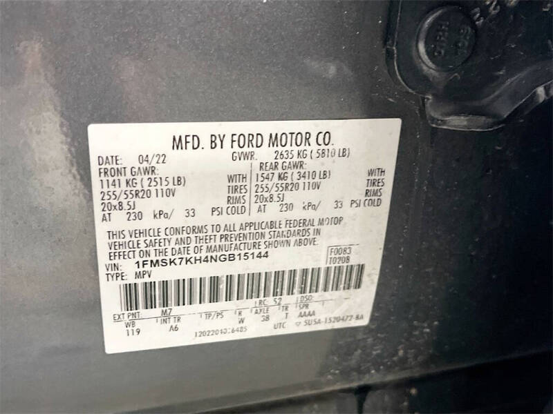 2022 Ford Explorer ST-Line