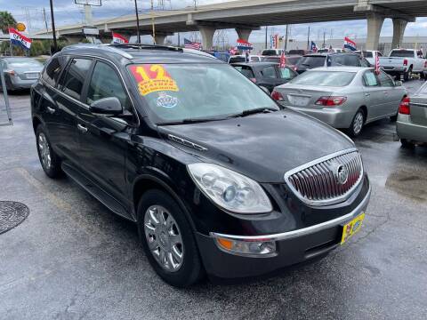 2012 Buick Enclave for sale at Texas 1 Auto Finance in Kemah TX