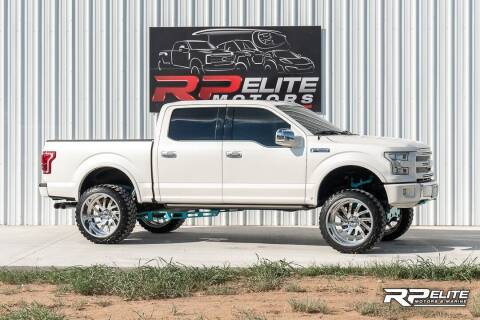 2015 Ford F-150 for sale at RP Elite Motors in Springtown TX