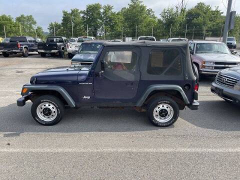 1998 Jeep Wrangler for sale at FUELIN FINE AUTO SALES INC in Saylorsburg PA