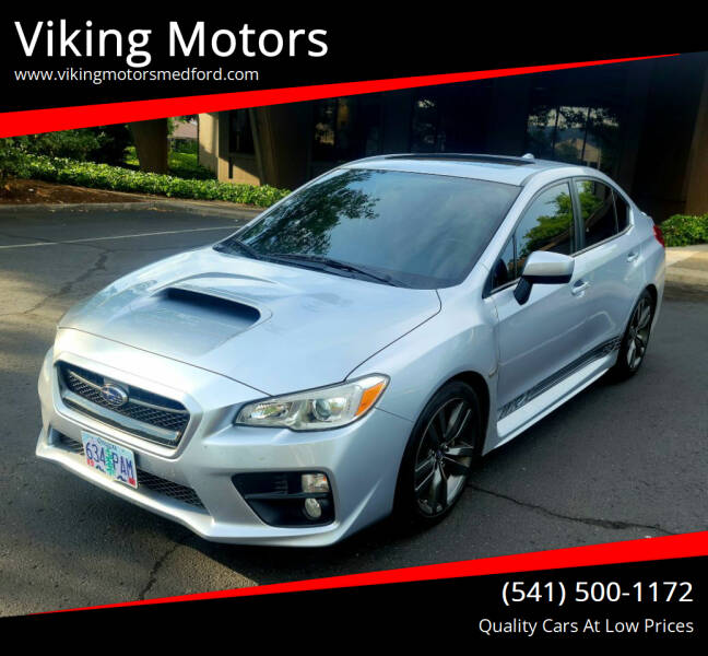 2017 Subaru WRX for sale at Viking Motors in Medford OR