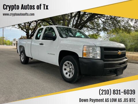 2012 Chevrolet Silverado 1500 for sale at Crypto Autos Of Tx in San Antonio TX