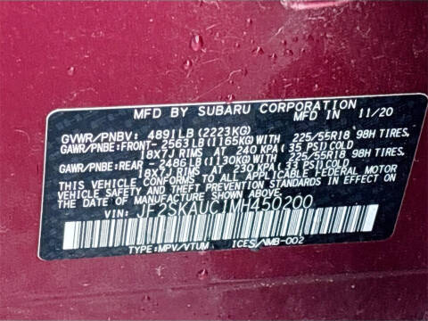 2021 Subaru Forester Limited