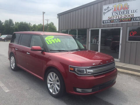 2013 Ford Flex for sale at KEITH JORDAN'S 10 & UNDER in Lima OH