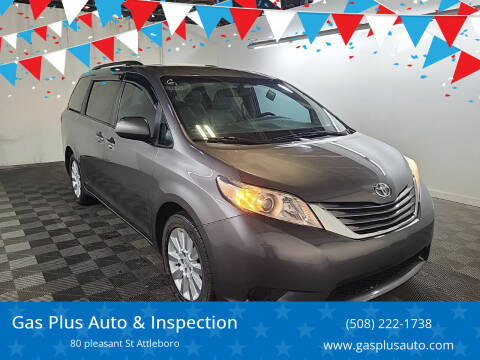 2015 Toyota Sienna for sale at Gas Plus Auto & Inspection in Attleboro MA