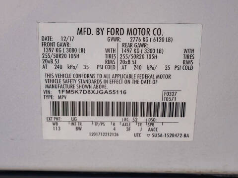 2018 Ford Explorer XLT