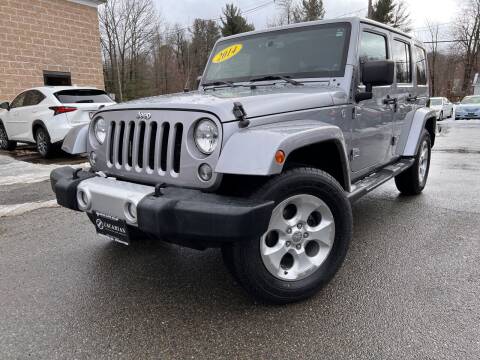 2014 Jeep Wrangler Unlimited for sale at Zacarias Auto Sales Inc in Leominster MA
