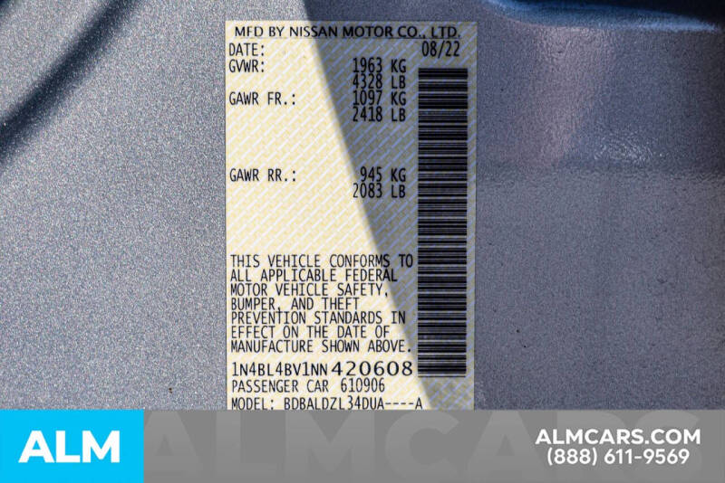 2022 Nissan Altima 2.5 S