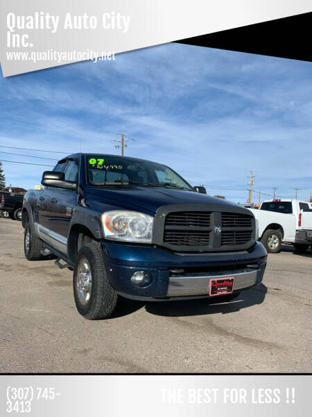 2007 Dodge Ram Pickup 2500 for sale at Quality Auto City Inc. in Laramie WY