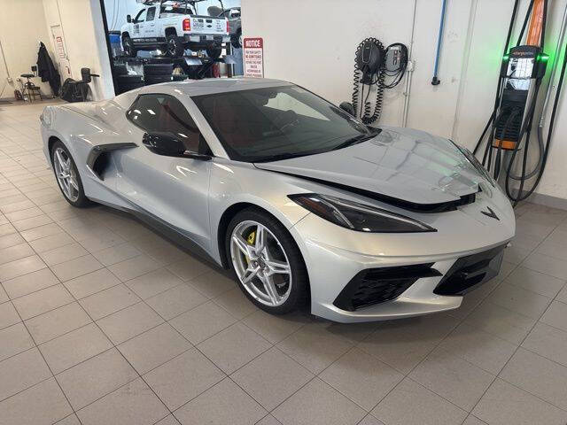 Used 2022 Chevrolet Corvette 1LT with VIN 1G1YA3D41N5109343 for sale in Bloomington, IL