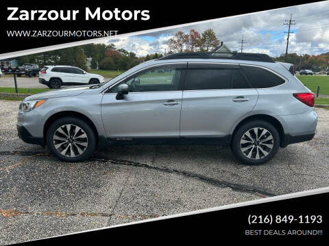 2017 Subaru Outback for sale at Zarzour Motors in Chesterland OH