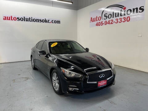 2015 Infiniti Q50 for sale at Auto Solutions in Warr Acres OK