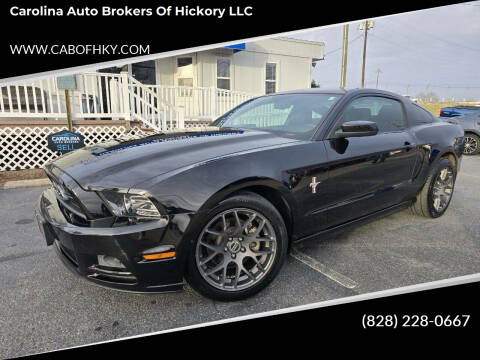 2013 Ford Mustang for sale at Carolina Auto Brokers of Hickory LLC in Hickory NC