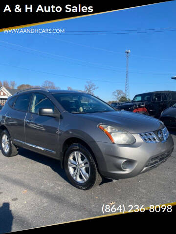 2015 Nissan Rogue Select for sale at A & H Auto Sales in Greenville SC