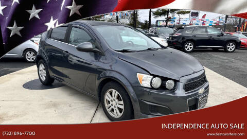 2013 Chevrolet Sonic for sale at Independence Auto Sale in Bordentown NJ