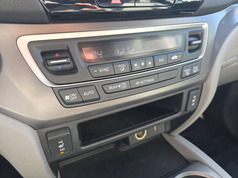 2017 Honda Ridgeline RTL-T