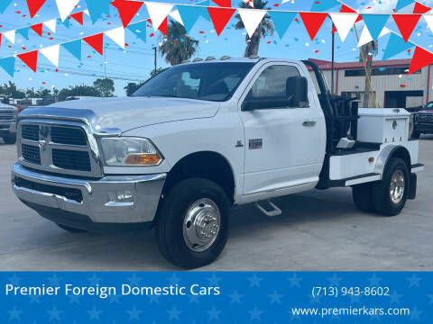 2011 RAM Ram Pickup 3500 for sale at Premier Foreign Domestic Cars in Houston TX