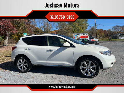 2014 Nissan Murano for sale at Joshsav Motors in Walnutport PA