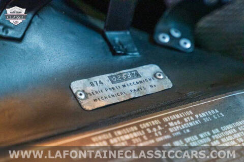 1972 De Tomaso Pantera