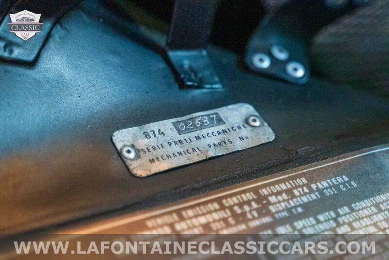 1972 De Tomaso Pantera