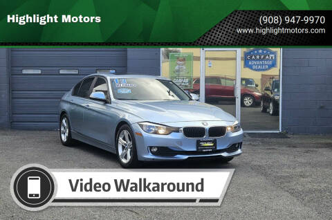 2013 BMW 3 Series for sale at Highlight Motors in Linden NJ