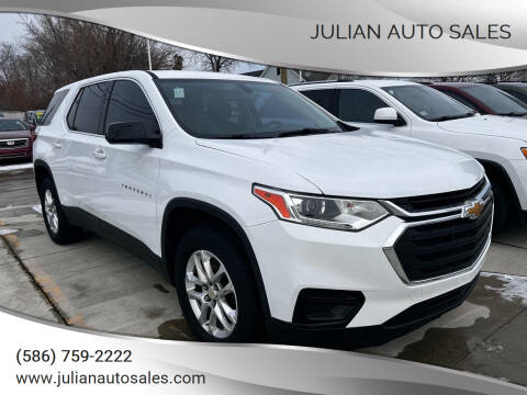 2018 Chevrolet Traverse for sale at Julian Auto Sales in Warren MI