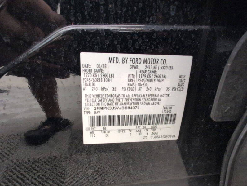 2018 Ford Edge SEL