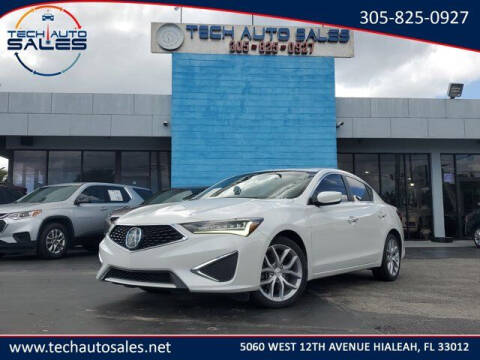 2019 Acura ILX for sale at Tech Auto Sales in Hialeah FL
