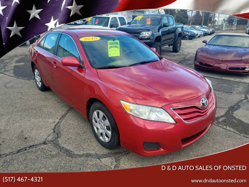2010 Toyota Camry for sale at D & D Auto Sales Of Onsted in Onsted MI