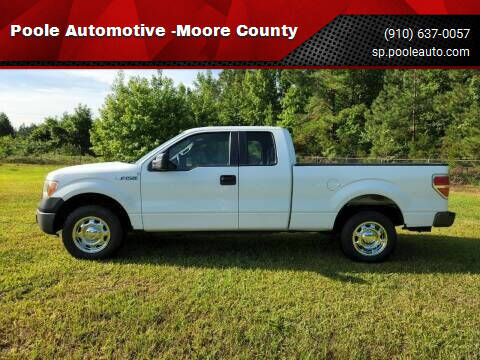 2012 Ford F-150 for sale at Poole Automotive -Moore County in Aberdeen NC
