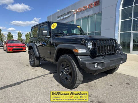 2021 Jeep Wrangler for sale at Williams Brothers Pre-Owned Monroe in Monroe MI