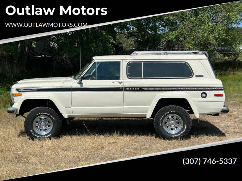 1983 Jeep Cherokee for sale at Outlaw Motors in Newcastle WY
