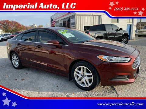 2015 Ford Fusion for sale at IMPERIAL AUTO LLC in Marshall MO