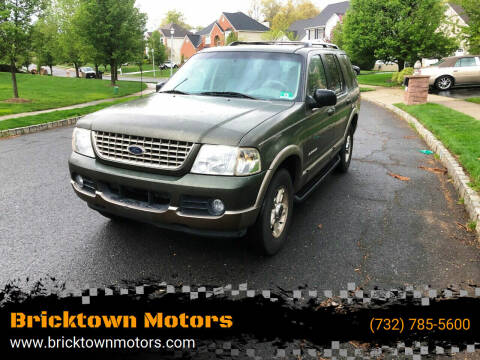2002 Ford Explorer for sale at Bricktown Motors in Brick NJ
